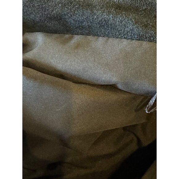 Siena Studio Pants Women 10 Black Suede Leather Zipper Accents Straight Leg - Picture 10 of 13